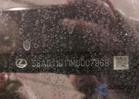 2021 Lexus Es 250 from USA, damaged, VIN 58AD11D11MU007968